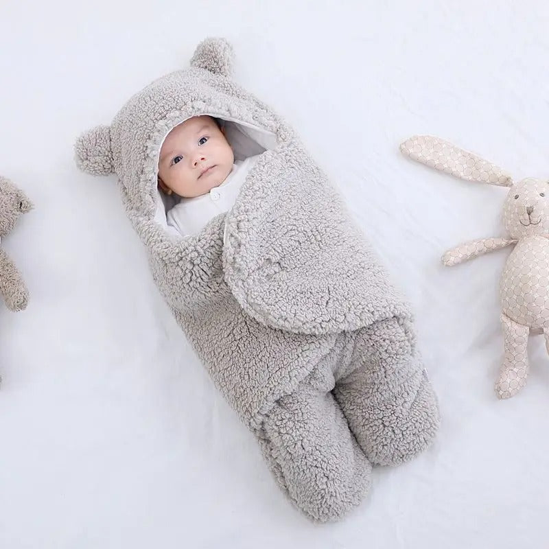 NID D'ANGE BEBE | OURSON GRIS