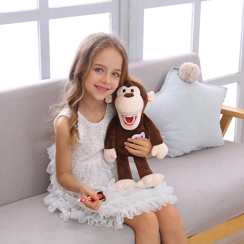 PELUCHE BEBE DENTAIRE | SINGE