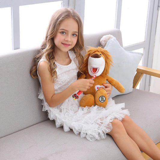 PELUCHE BEBE DENTAIRE | LION